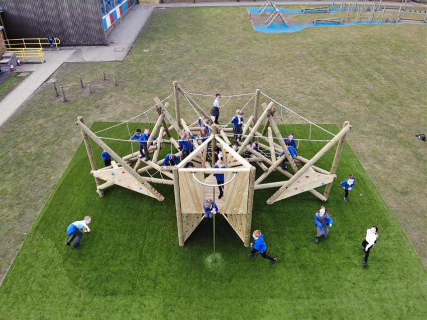 A Crazy Climbing Frame for Framwellgate Moor Primary School! Main Image